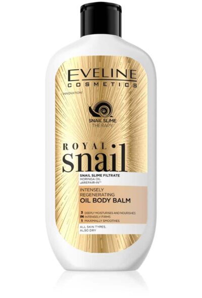 EVELINE ROYAL SNAIL ИНТЕНЗИВЕН РЕГЕНЕРИРАЩ БАЛСАМ ЗА ТЯЛО С МАСЛА