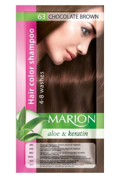 ОЦВЕТЯВАЩ ШАМПОАН MARION ШОКОЛАДОВО КАФЯВ