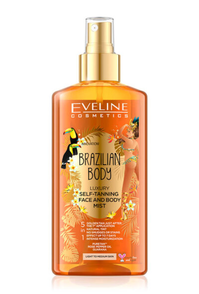 EVЕLINE BRAZILIAN BODY ЛУКСОЗЕН SELF-TANNING МИСТ ЗА ЛИЦЕ И ТЯЛО