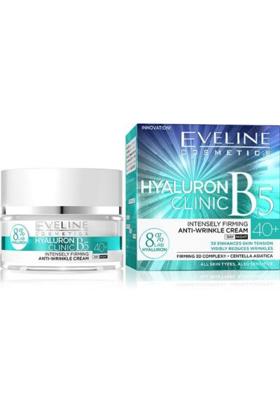 EVELINE HYALURON CLINIC ДНЕВЕН И НОЩЕН КРЕМ ЗА ЛИЦЕ 40+
