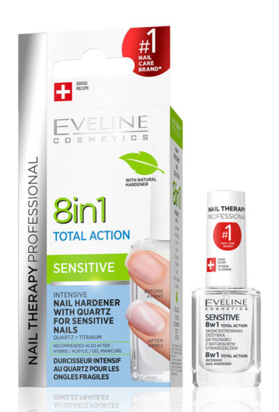EVELINE NAILS ИНТЕНЗИВЕН ЗАЗДРАВИТЕЛ TOTAL ACTION SENSITIVE