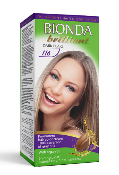 BIONDA БОЯ ЗА КОСА BRILLIANT 116 ТЪМНА ПЕРЛА