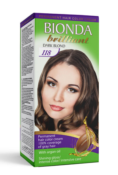BIONDA БОЯ ЗА КОСА BRILLIANT 118 ТЪМНО РУС