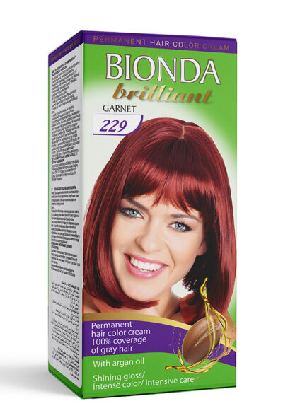 BIONDA БОЯ ЗА КОСА BRILLIANT 229 ГРАНАТ