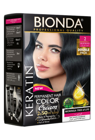 BIONDA БОЯ ЗА КОСА PROFESSIONAL DOUBLE 2 СИНЬОЧЕРЕН