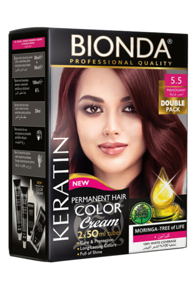 BIONDA БОЯ ЗА КОСА PROFESSIONAL DOUBLE 5,5 МАХАГОН