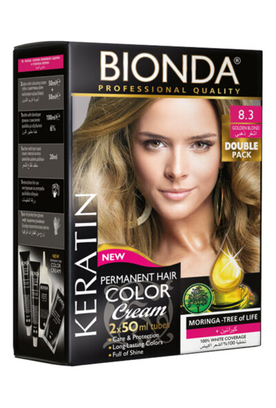 BIONDA БОЯ ЗА КОСА PROFESSIONAL DOUBLE 8,3 ЗЛАТИСТО РУС