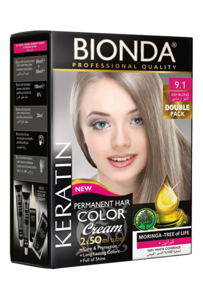 BIONDA БОЯ ЗА КОСА PROFESSIONAL DOUBLE 9,1 ПЕПЕЛНО РУС
