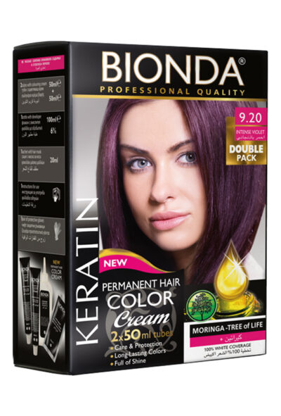 BIONDA БОЯ ЗА КОСА PROFESSIONAL DOUBLE 9,20 ИНТЕНЗИВНО ВИОЛЕТОВ