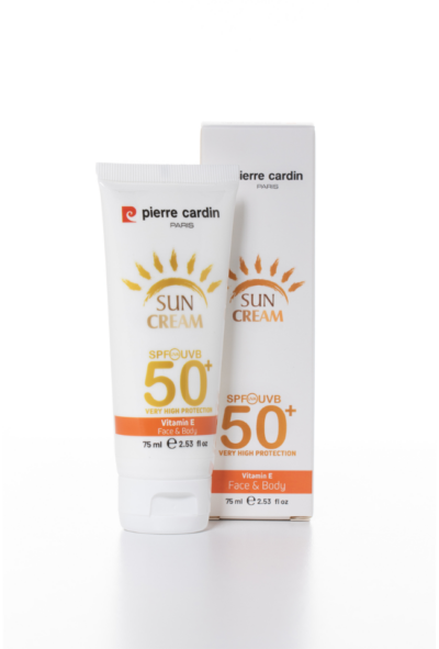 PIERRE CARDIN СЛЪНЦЕЗАЩИТЕН КРЕМ ЛИЦЕ И ТЯЛО 50+ SPF 75 мл