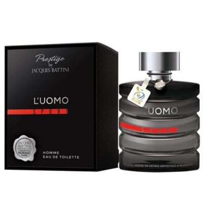 МЪЖКА ТОАЛЕТНА ВОДА JACQUES BATTINI L`UOMO SPORTIVO PARFUM POUR HOMME + MURANO GLASS 100 ml