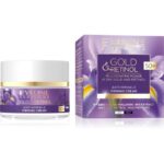 EVELINE GOLD&RETINOL СТЯГАЩ ДНЕВЕН/НОЩЕН КРЕМ ПРОТИВ БРЪЧКИ 50+