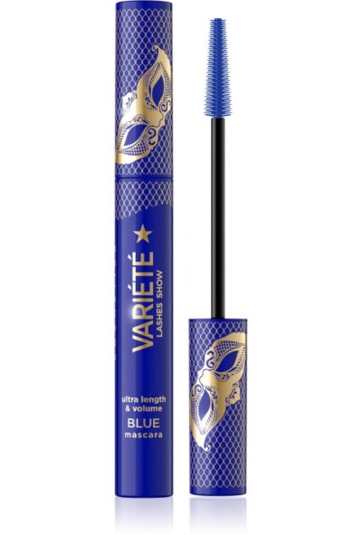 EVELINE СПИРАЛА VARIETE LASHES SHOW BLUE COLOR