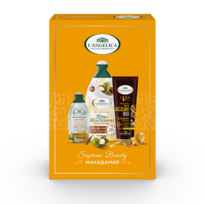 L'ANGELICA SUPREME BEAUTY МАКАДАМИЯ ПОДАРЪЧЕН КОМПЛЕКТ