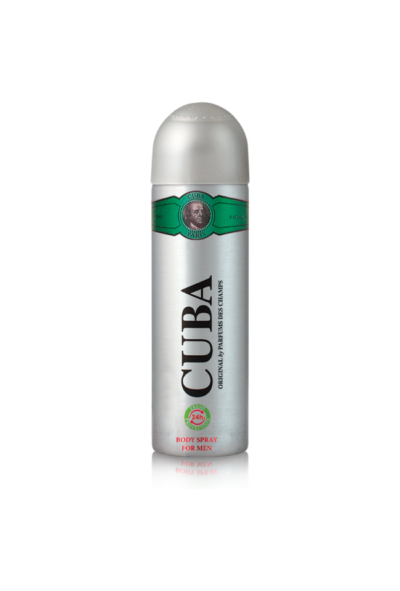 CUBA GREEN ДЕО СПРЕЙ, МЪЖКИ 200ml