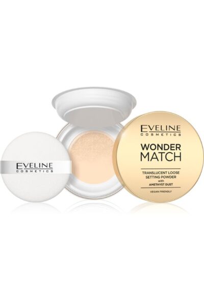 EVELINE ПУДРА ПРАХООБРАЗНА WONDER MATCH TRANSLUCENT 6 ГР