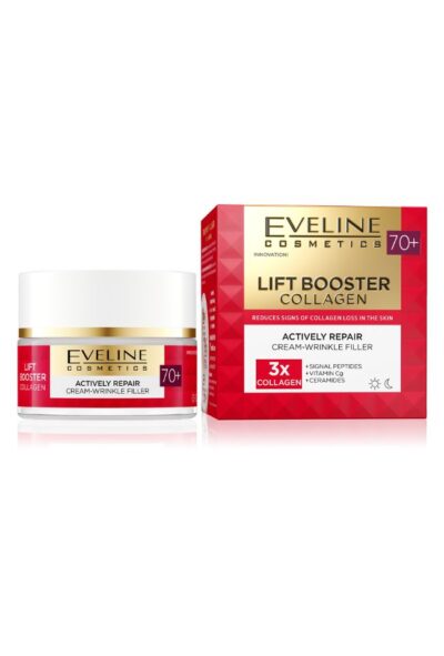 EVELINE LIFT BOOSTER COLAGEN 70+ ДНЕВЕН/НОЩЕН КРЕМ ЗА ЛИЦЕ