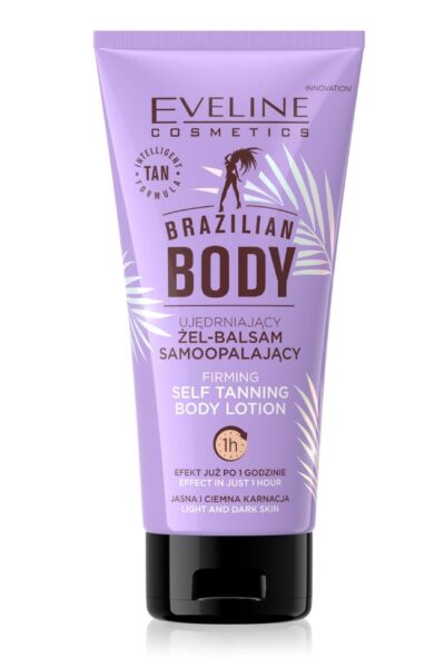 EVELINE BRAZILIAN BODY SELF-TANNING СТЯГАЩ ЛОСИОН ЗА ТЯЛО