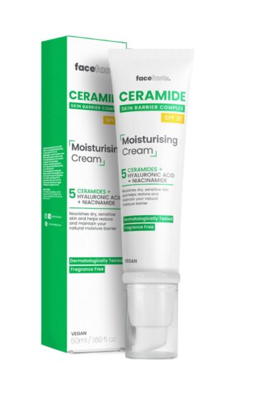 FACE FACTS ХИДРАТИРАЩ КРЕМ ЗА ЛИЦЕ СЪС СЕРАМИДИ SPF 30