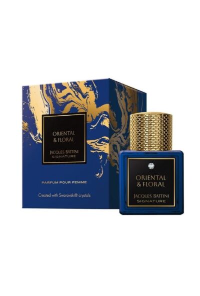 ДАМСКА ПАРФЮМНА ВОДА JACQUES BATTINI SWAROVSKI ORIENTAL & FLORAL SIGNATURE 50 ml