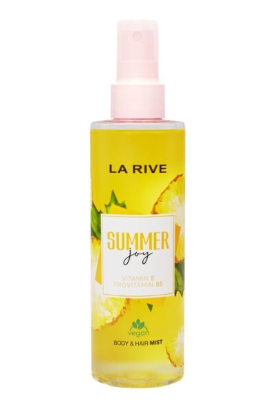 Парфюмен спрей за тяло и коса LA RIVE SUMMER JOY BODY MIST 200 ml