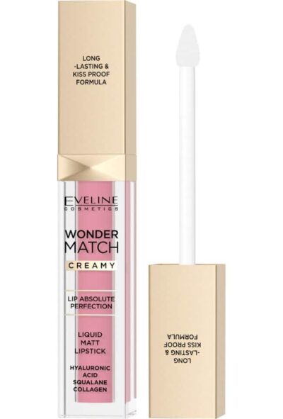 EVELINE WONDER MATCH ТЕЧНО МАТОВО ЧЕРВИЛО, 6,8 МЛ