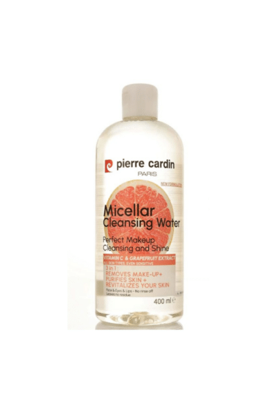 PIERRE CARDIN МИЦЕЛАРНА ВОДА ЗА ЛИЦЕ РОЗОВ ГРЕЙПФРУТ И  ВИТАМИН С 400 ml