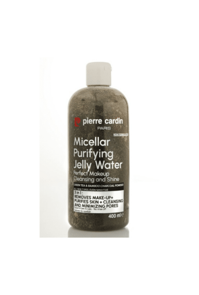 PIERRE CARDIN МИЦЕЛАРНА ВОДА ЗА ЛИЦЕ ВЪГЛЕН НА ПРАХ И ЗЕЛЕН ЧАЙ 400 ml