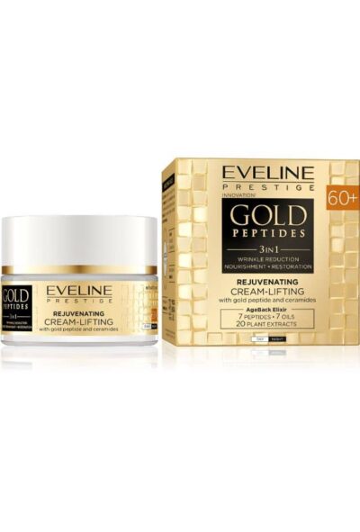EVELINE GOLD PEPTIDES 60+ ДНЕВЕН/НОЩЕН ПОДМЛАДЯВАЩ ЛИФТИНГ-КРЕМ