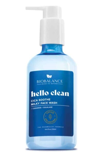 BIOBALANCE HELLO CLEAN ИЗМИВЕН ГЕЛ - МЛЯКО ЗА ЛИЦЕ С АЗИАТСКА ЦЕНТЕЛА