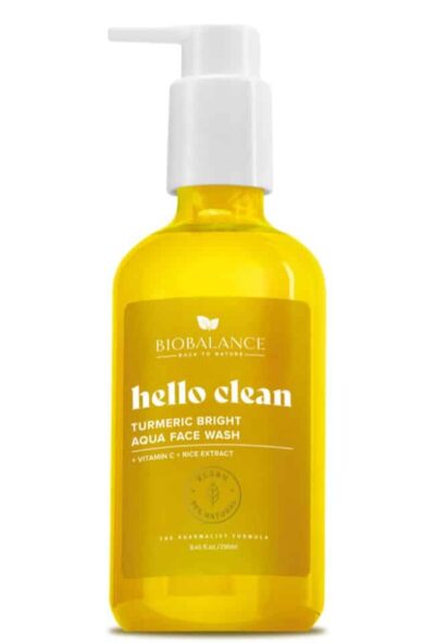 BIOBALANCE HELLO CLEAN ИЗМИВЕН ГЕЛ ЗА ЛИЦЕ С КУРКУМА