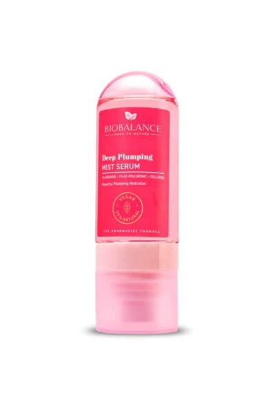 BIOBALANCE СЕРУМ МИСТ ЗА ЛИЦЕ DEEP PLUMPING С ВЕГАН КОЛАГЕН