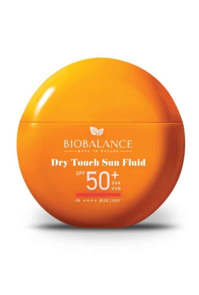 BIOBALANCE СЛЪНЦЕЗАЩИТНЕН ФЛУИД ЗА МАЗНА И КОМБИНИРАНА КОЖА DRY TOUCH SPF 50 +