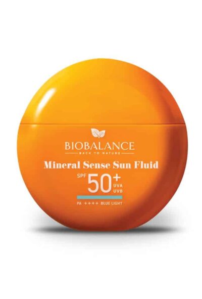 BIOBALANCE СЛЪНЦЕЗАЩИТЕН ФЛУИД MINERAL SENSE SPF 50 +