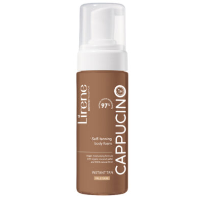 LIRENE PERFECT TAN АВТОБРОНЗАНТ ПЯНА ЗА ТЯЛО CAPPUCINO /СВЕТЛА КОЖА/ 150 мл,