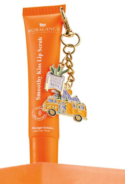 BIOBALANCE СКРАБ ЗА УСТНИ MANGO GELATO SMOOTHY KISS, 15 мл