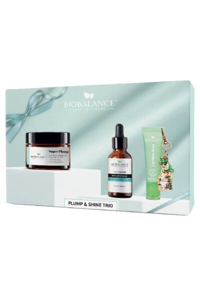 КОМПЛЕКТ BIOBALANCE PLUMP & SHINE ЗА ХИДРАТИРАНА И СИЯЙНА КОЖА