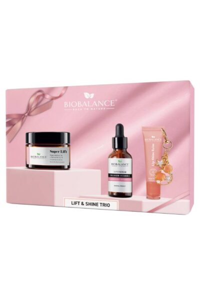 КОМПЛЕКТ BIOBALANCE LIFT & SHINE ЗА СТЕГНАТА И СИЯЙНА КОЖА