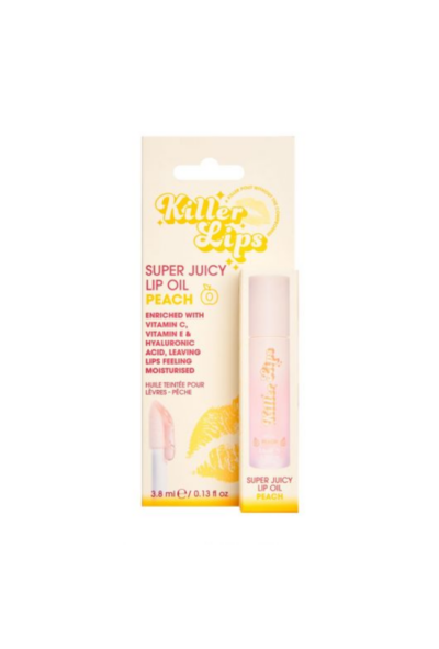 KILLER LIPS МАСЛО ЗА УСТНИ ПРАСКОВА 3,8мл