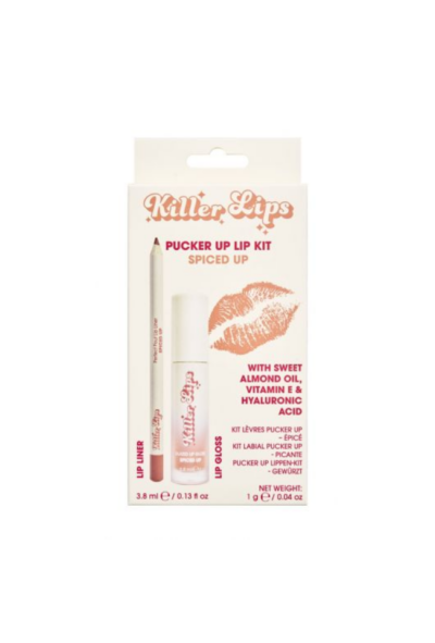 KILLER LIPS СЕТ МОЛИВ И ГЛАНЦ ЗА УСТНИ SPICED UP