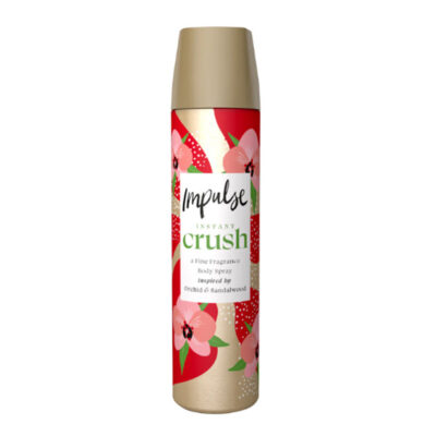 IMPULSE ПАРФЮМЕН БОДИ СПРЕЙ INSTANT CRUSH 75ML