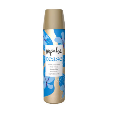 IMPULSE ПАРФЮМЕН БОДИ СПРЕЙ TEASE 75ML