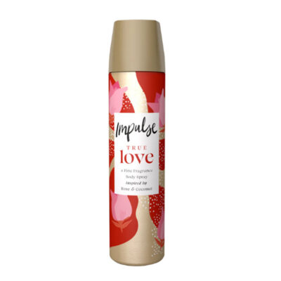 IMPULSE ПАРФЮМЕН БОДИ СПРЕЙ TRUE LOVE 75ML
