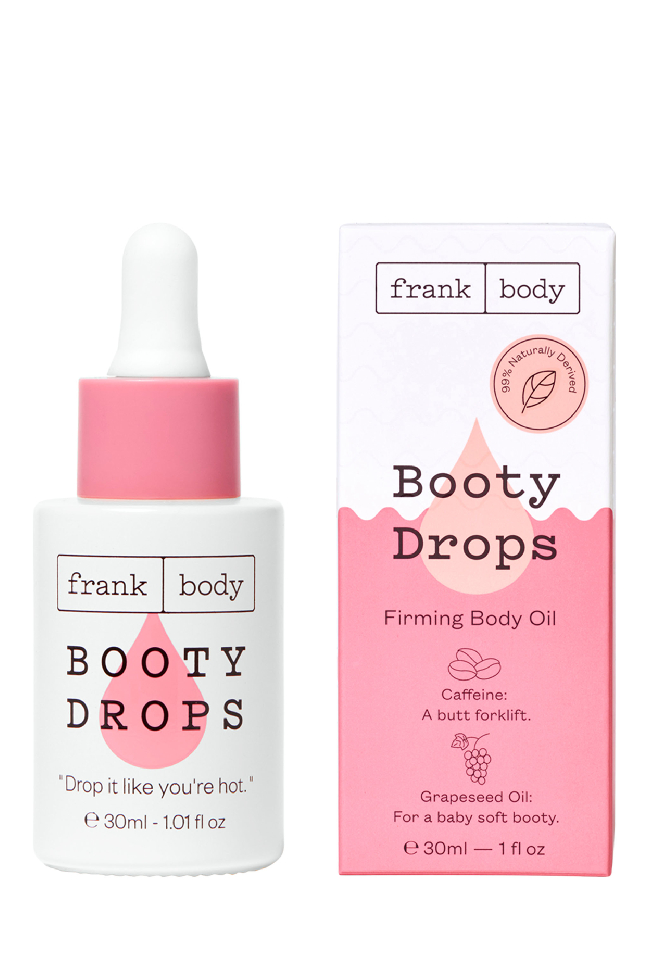 СТЯГАЩО ОЛИО ЗА ТЯЛО FRANK BODY BOOTY DROPS 30ml - Image 1