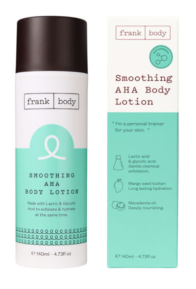 AHA ИЗГЛАЖДАЩ ЛОСИОН ЗАТЯЛО FRANK BODY 140ml
