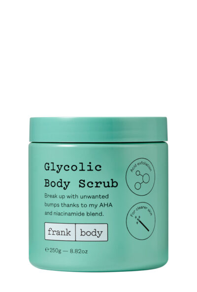 ГЛИКОЛОВ СКРАБ ЗА ТЯЛО FRANK BODY 250g