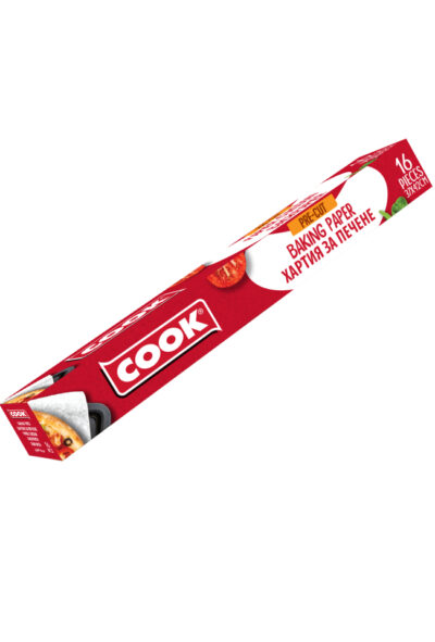 ХАРТИЯ ЗА ПЕЧЕНЕ COOK ЛИСТА 16 БР.
