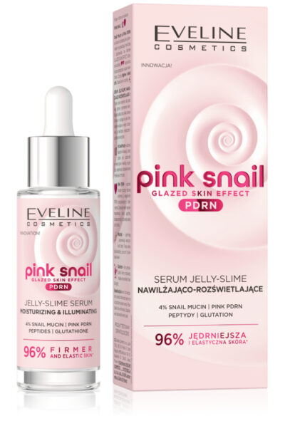 EVELINE PINK SNAIL ХИДРАТИРАЩ СЕРУМ с желеобразна текстура 30ml