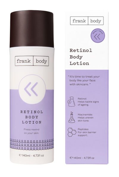ЛОСИОН ЗА ТЯЛО С РЕТИНОЛ FRANK BODY 140ml
