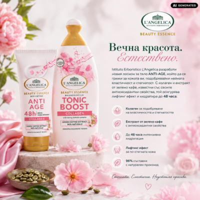 ПАКЕТ L'ANGELICA "Beauty Ritual – Collagen Boost - стегната и по-еластична кожа"